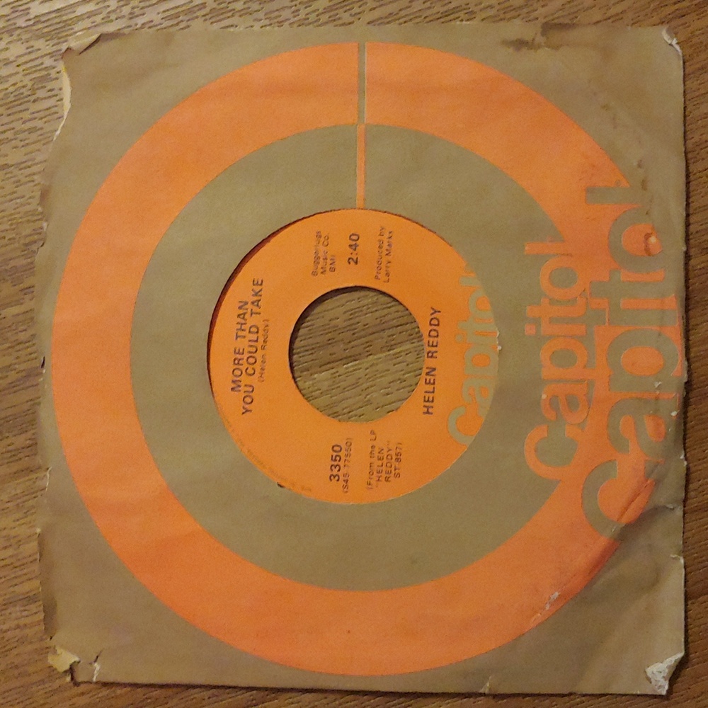 Helen Reddy final record produced by Larry Marks Capitol Records